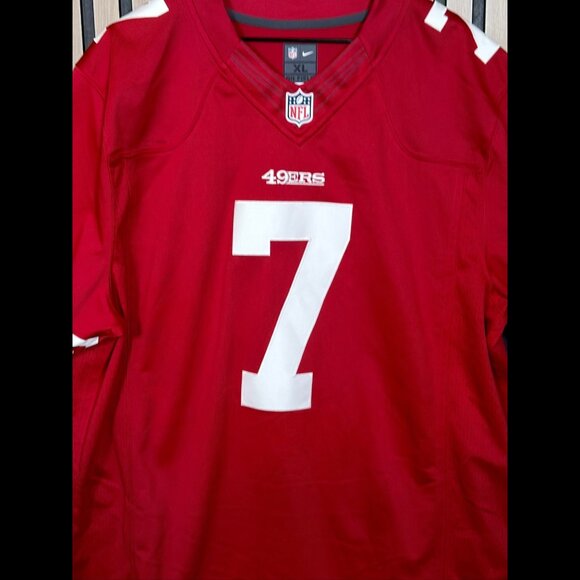 Nike NFL Players On Field Jersey Colin Kaepernick #7 San Francisco 49ers Mens XL - Picture 6 of 11